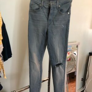NWOT Levi’s mile high jeans